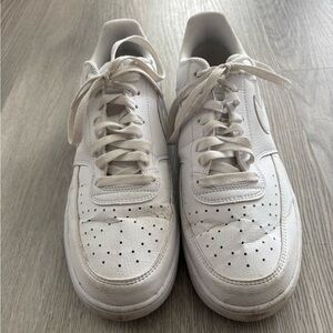 Nike White Mesh Sneakers